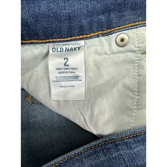 Old Navy Size 2 Womens Jeans Diva Low Rise Skinny Med Wash Stretch - Picture 2 of 4